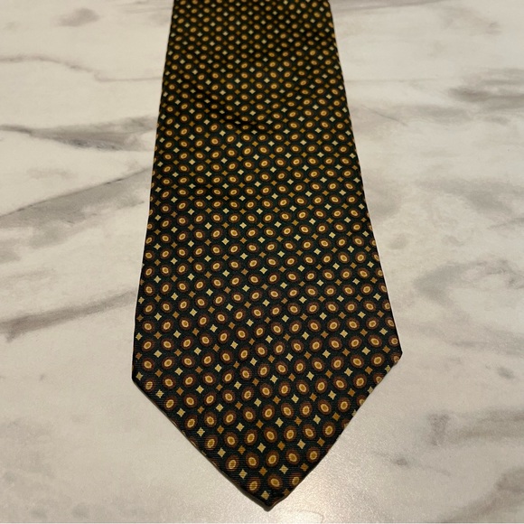 Brooks Brothers 100% Silk Geometric Tie - Picture 4 of 5